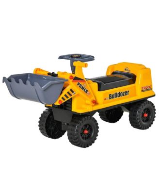 Ride-On Excavator with Under-Seat Storage, Ages 2-3