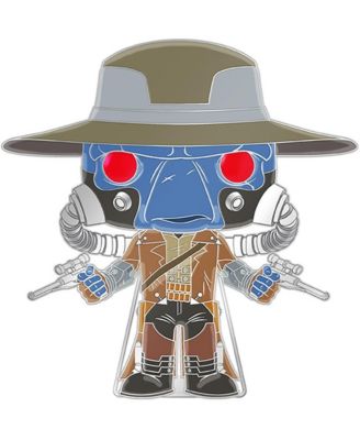 Pop Cad Bane Collectible Enamel 1.8" Pin and Stand, 2-Piece Set, Ages 6+