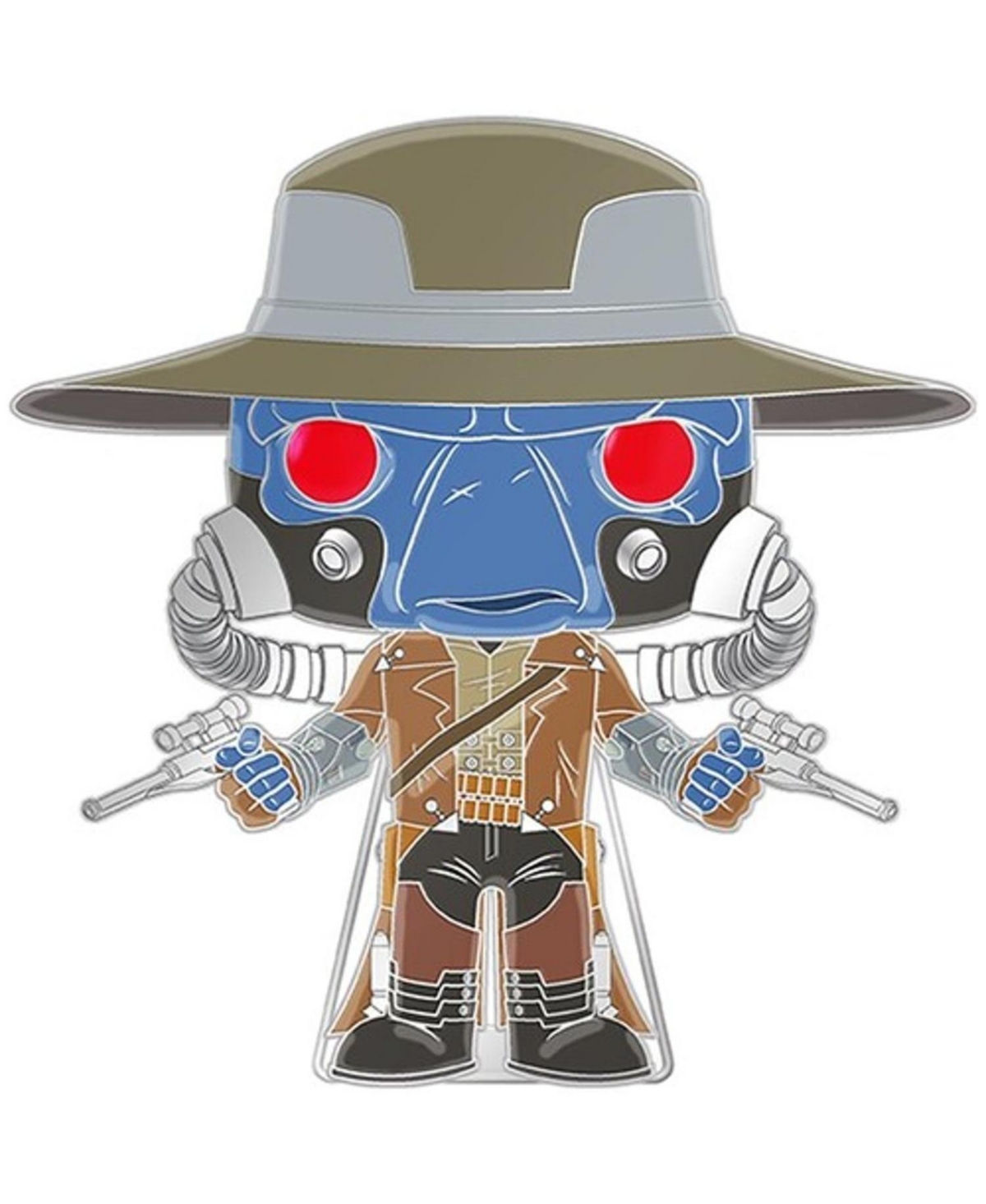 Funko Pop Cad Bane Collectible Enamel 1.8" Pin and Stand, 2-Piece Set, Ages 6+