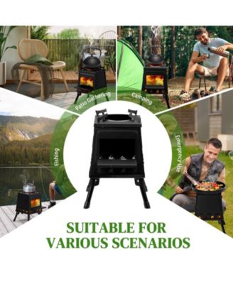 Portable Cooking Stove for Camping, Travel and Outdoor Activities