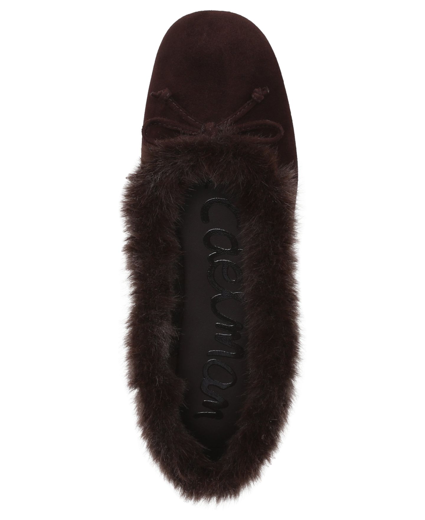 Женские уютные слипоны-балетки Sam Edelman Alie, цвет: Замшевый — фото 4