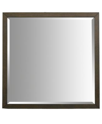 Furniture Cairo Wood Framed Beveled Mirror