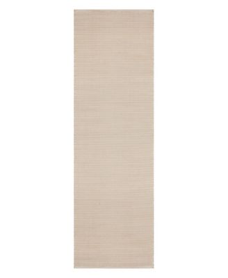 Herringbone Indoor/Outdoor DA291 2'6''x18' Runner Area Rug