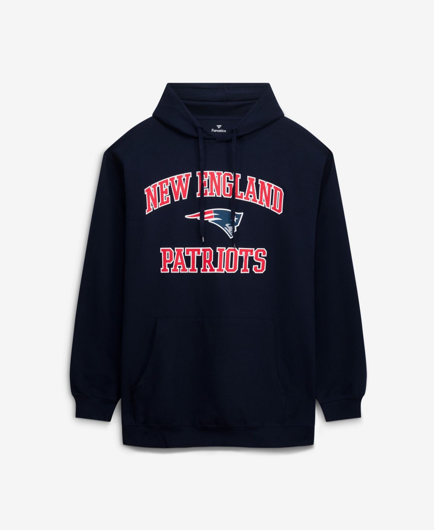 Мужское худи Fanatics Navy New England Patriots Big & Tall Heart & Soul — фото 1