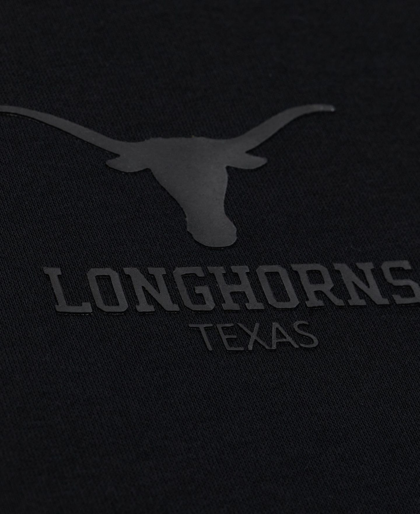 Мужское худи Mitchell & Ness Black Texas Longhorns Monochrome Icon Fleece — фото 3