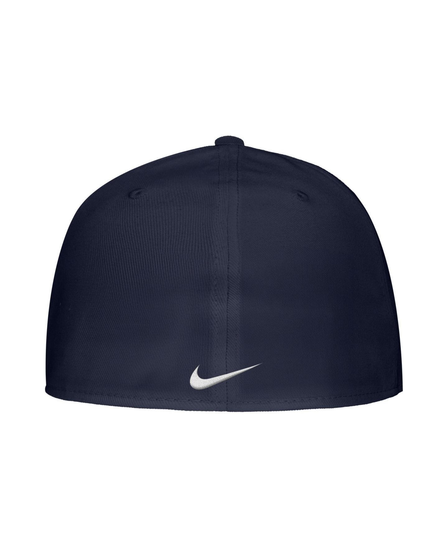 Мужская кепка Nike Navy UConn Huskies On-Field Baseball Replica Dri-FIT Fitted Hat — фото 3