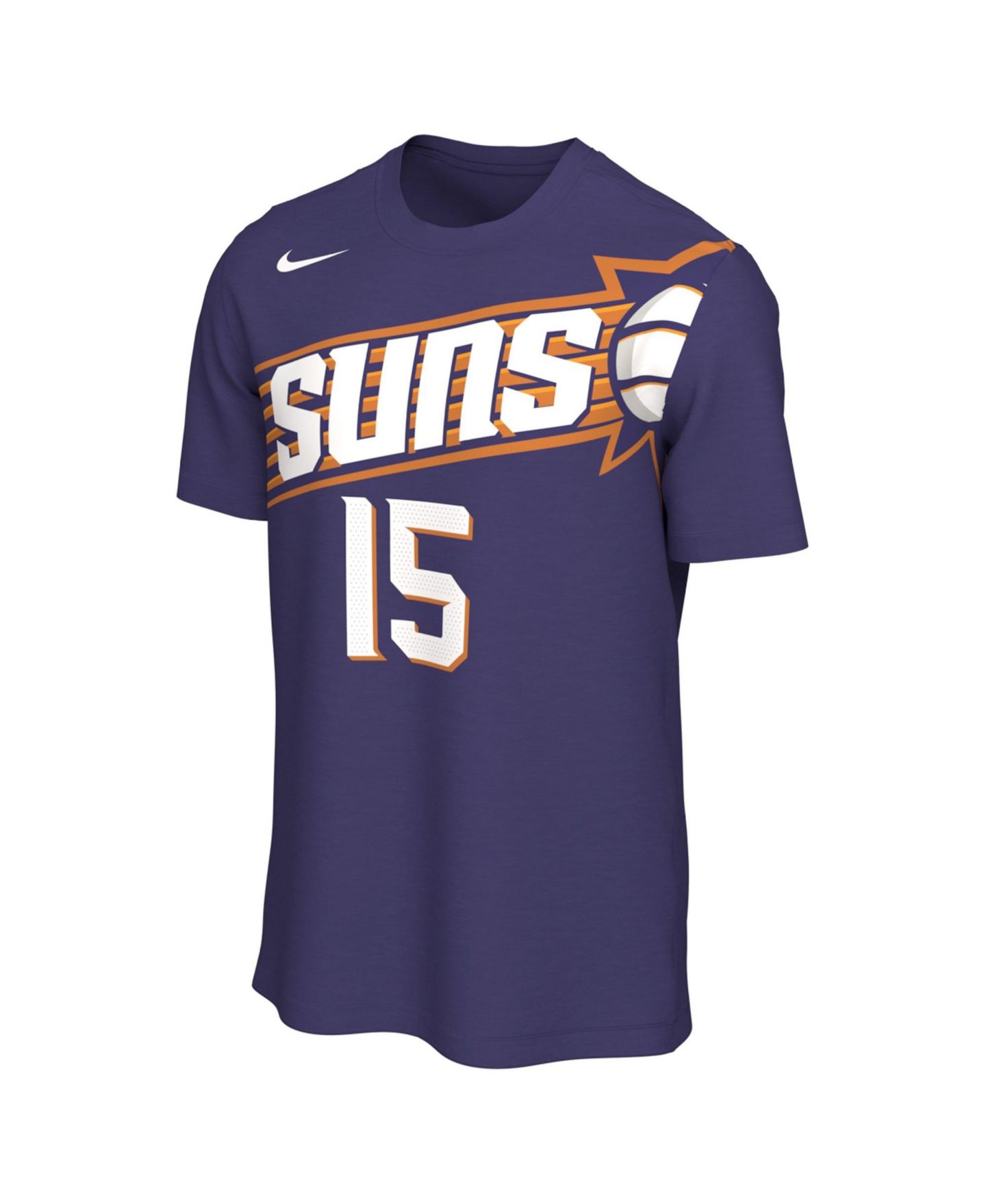 Мужская футболка Nike Devin Booker Purple Phoenix Suns Name & Number - Icon Edition — фото 2