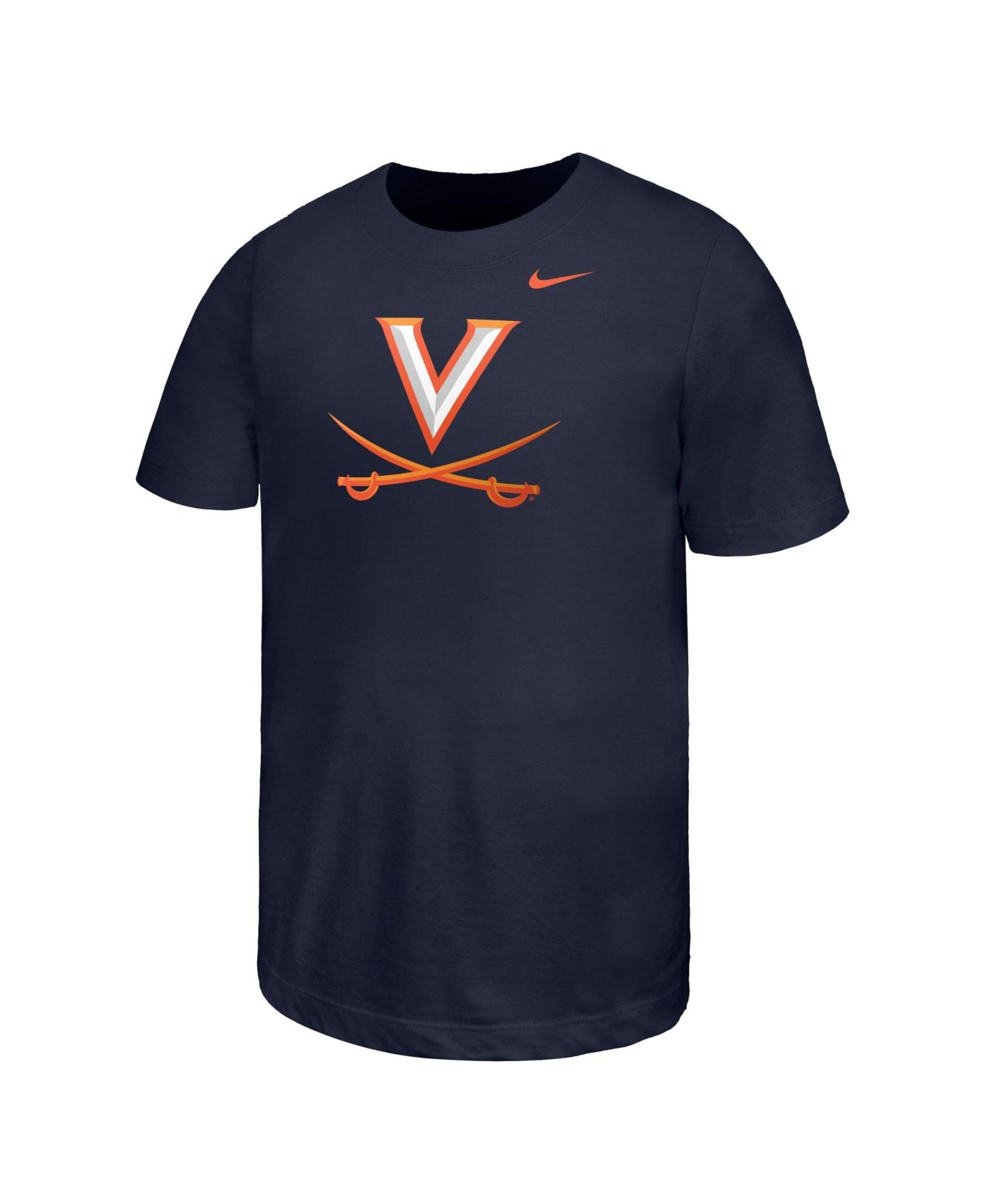 Детская футболка Nike Navy Virginia Cavaliers Logo — фото 2