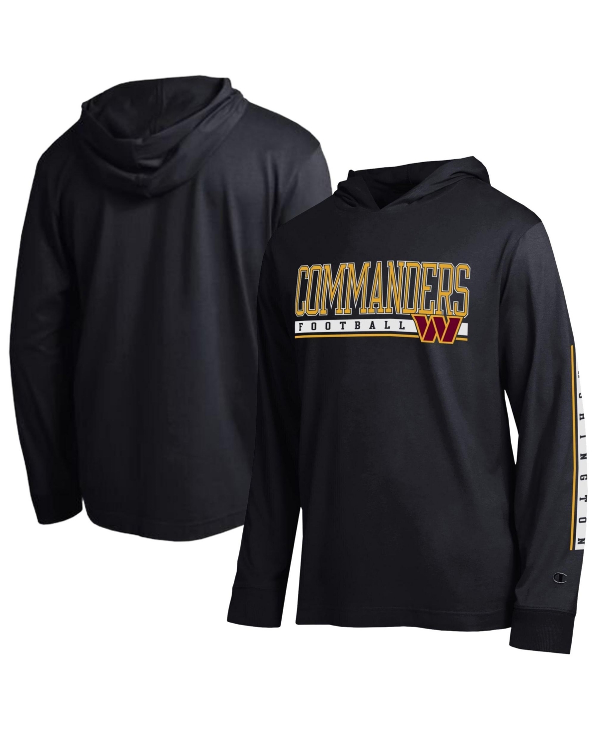 Champion Men's Washington Commanders All Star Graphic Pullover Hoodie - Black