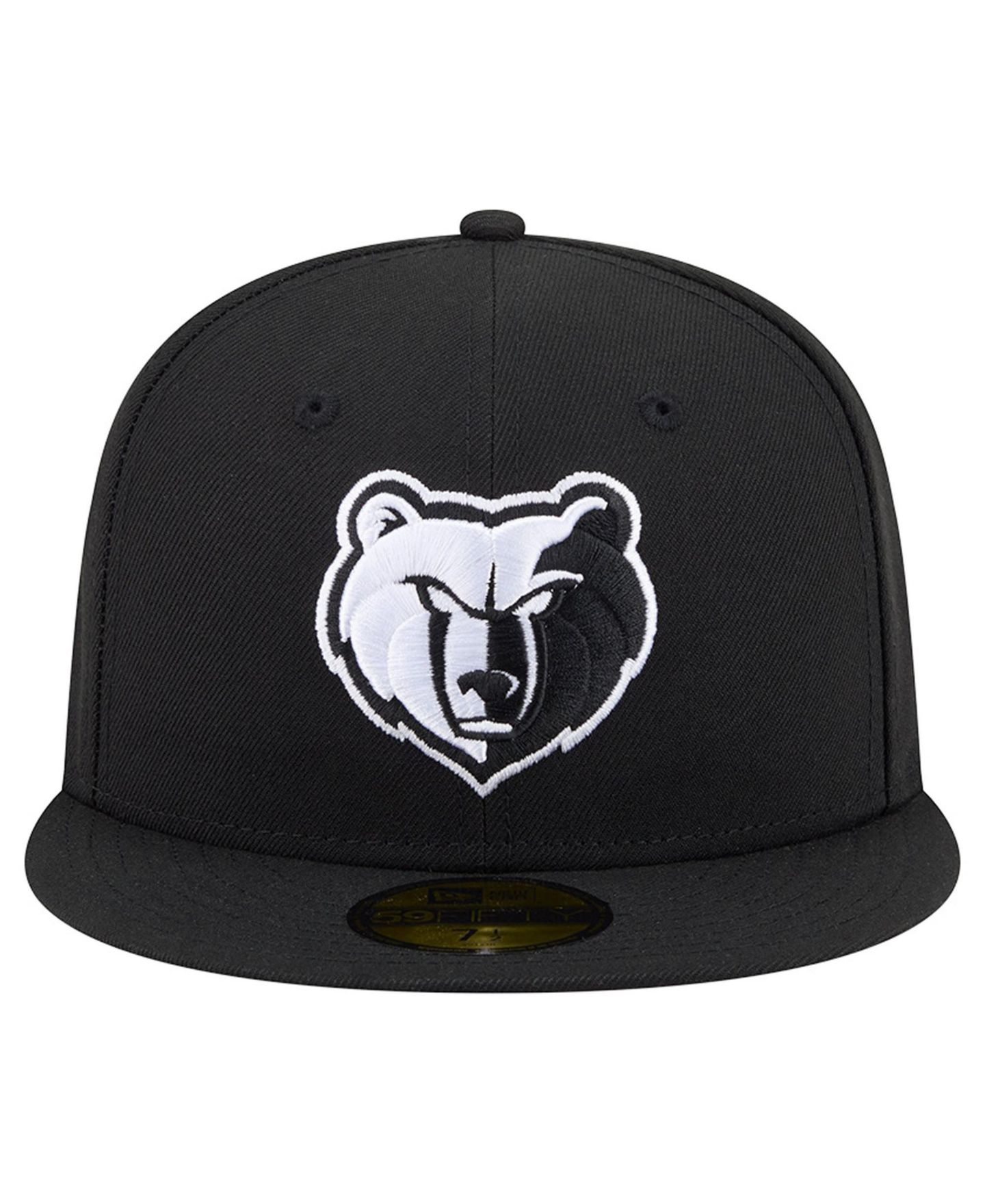 Мужская кепка New Era Black Memphis Grizzlies 59FIFTY Fitted Hat — фото 3