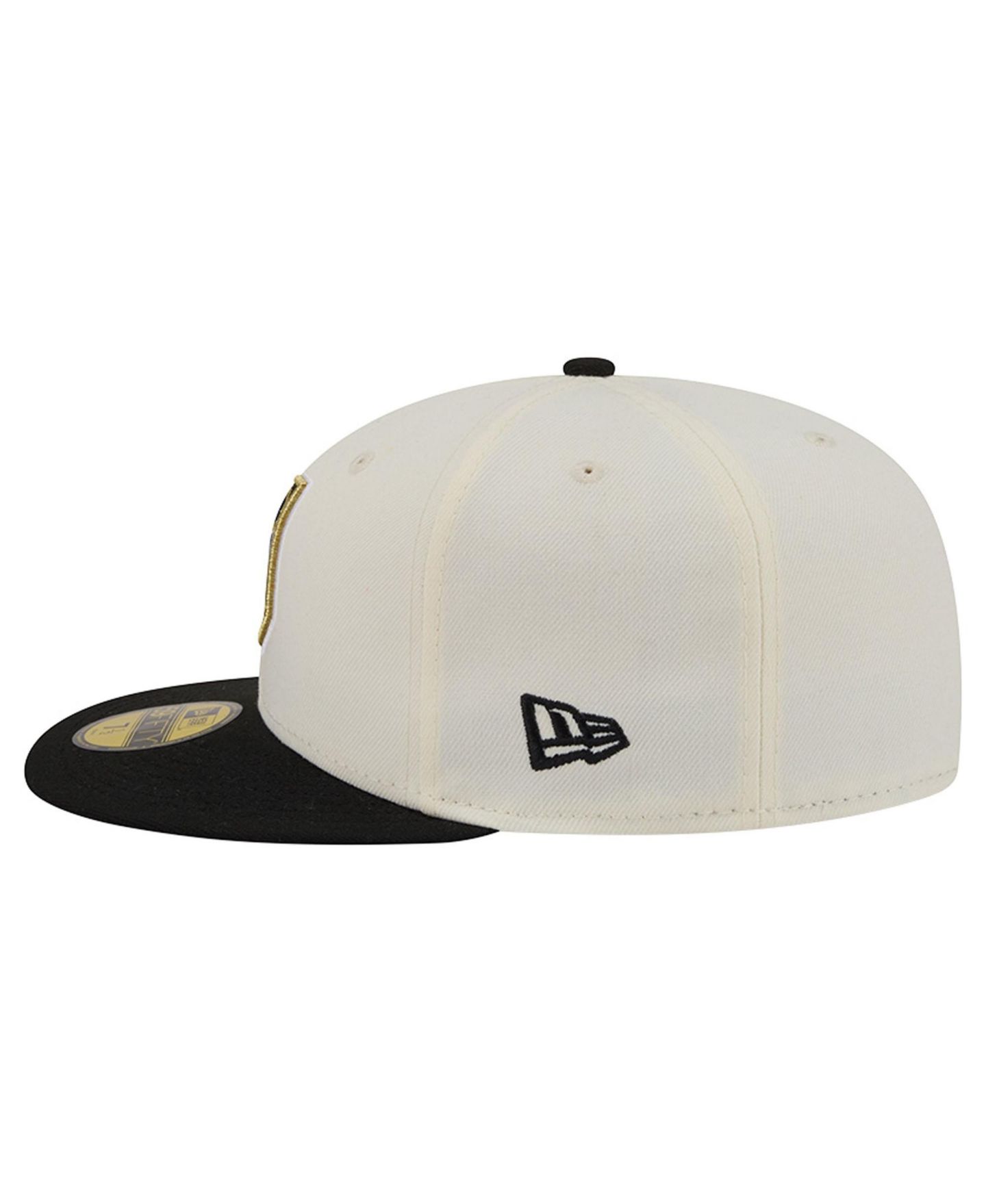 Мужская кепка New Era Cream Vegas Golden Knights 250th Anniversary of the United States Two-Tone 59FIFTY Fitted Hat — фото 7