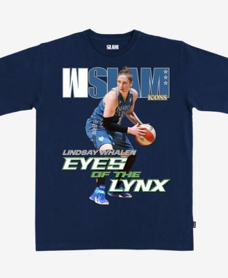 Men's and Women's Lindsay Whalen Navy Minnesota Lynx Court Origins Cover T-Shirt