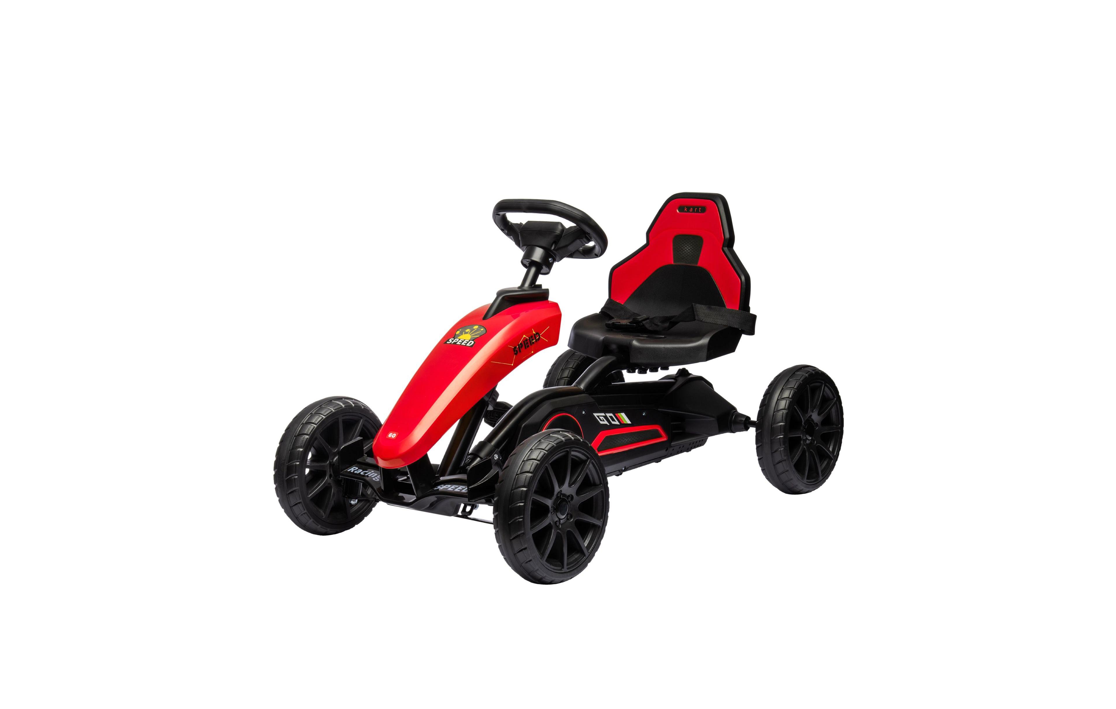 Sevorley Kids Go-Kart with Enclosed Chain, Ages 3-8