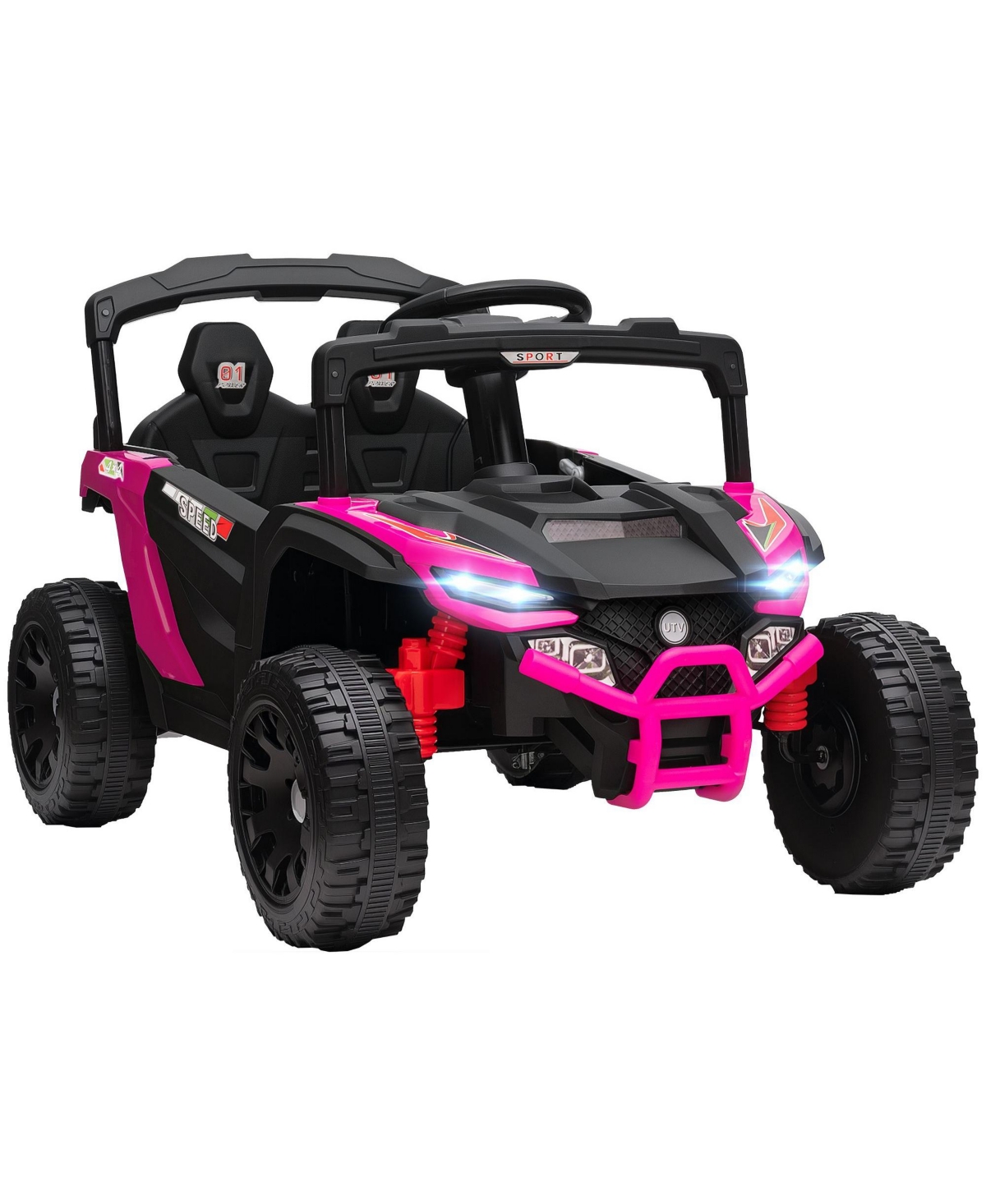 Sevorley Kids Ride-On Vehicle, Remote Control, Battery-Powered, 12V for Supervised Play at Home