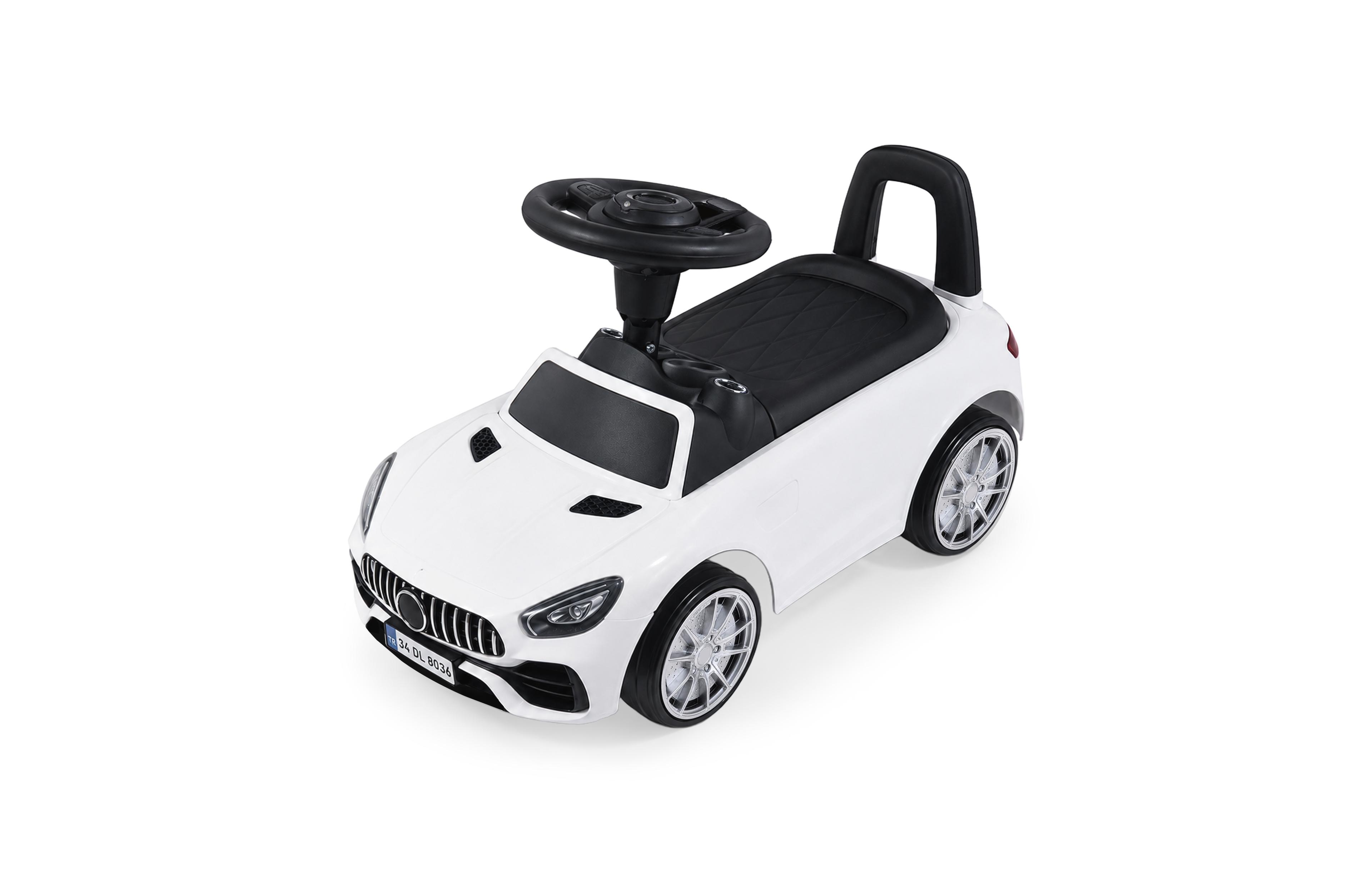Dolu Ride-On Car, Foot-Powered with Horn, Ages 1+
