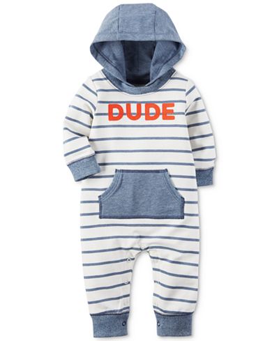 Carter's 1-Pc. Hooded Dude Coverall, Baby Boys (0-24 months)