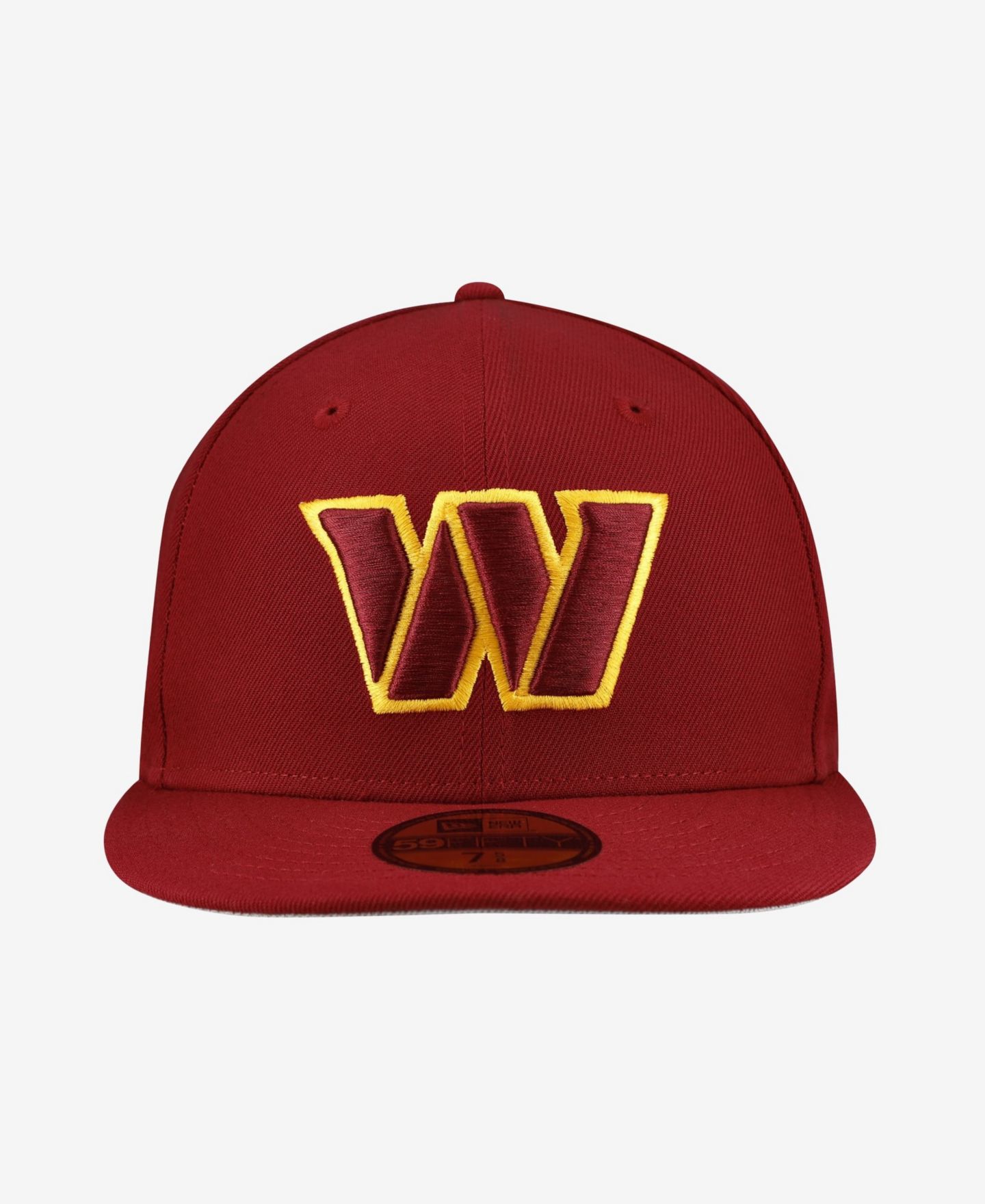 Мужская кепка New Era Burgundy Washington Commanders 59FIFTY Fitted Hat — фото 2