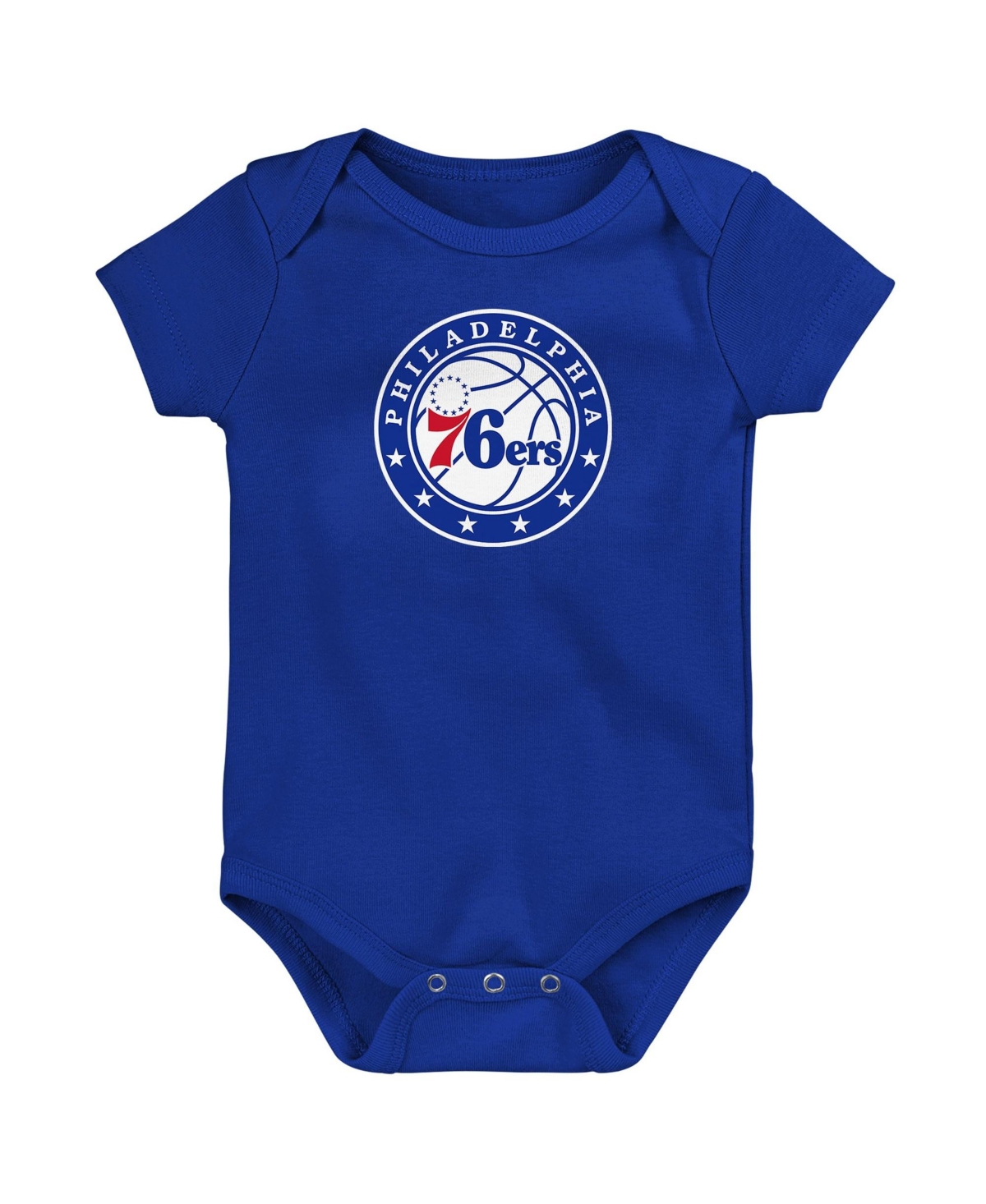 Outerstuff Baby Boys and Girls Royal Philadelphia 76ers Primary Logo Bodysuit - Royal