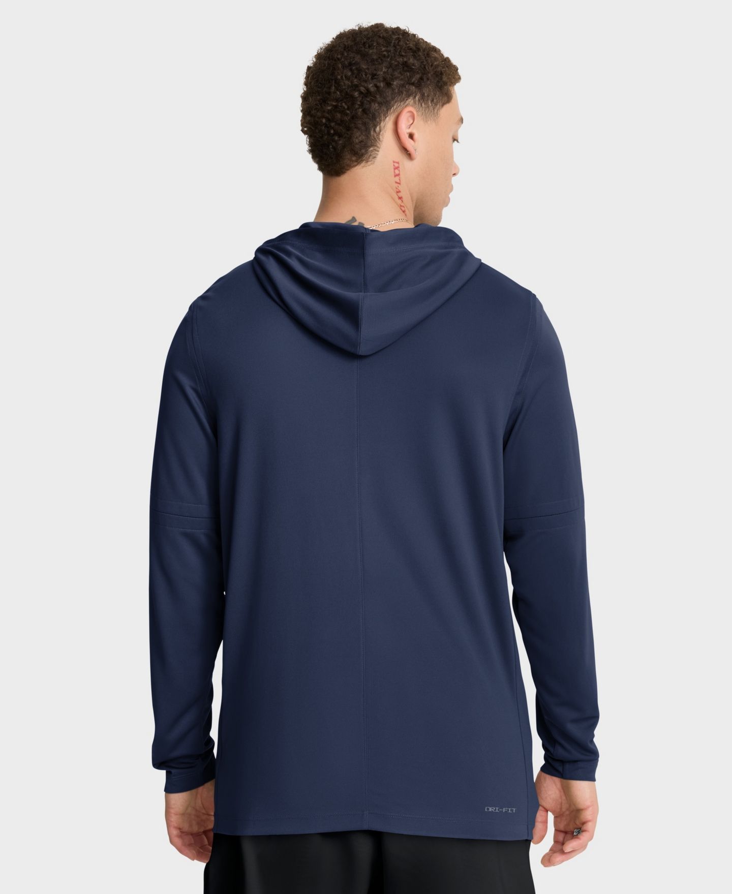 Мужская футболка Nike Navy Minnesota Twins City Connect Dri-FIT Long Sleeve Hooded — фото 3