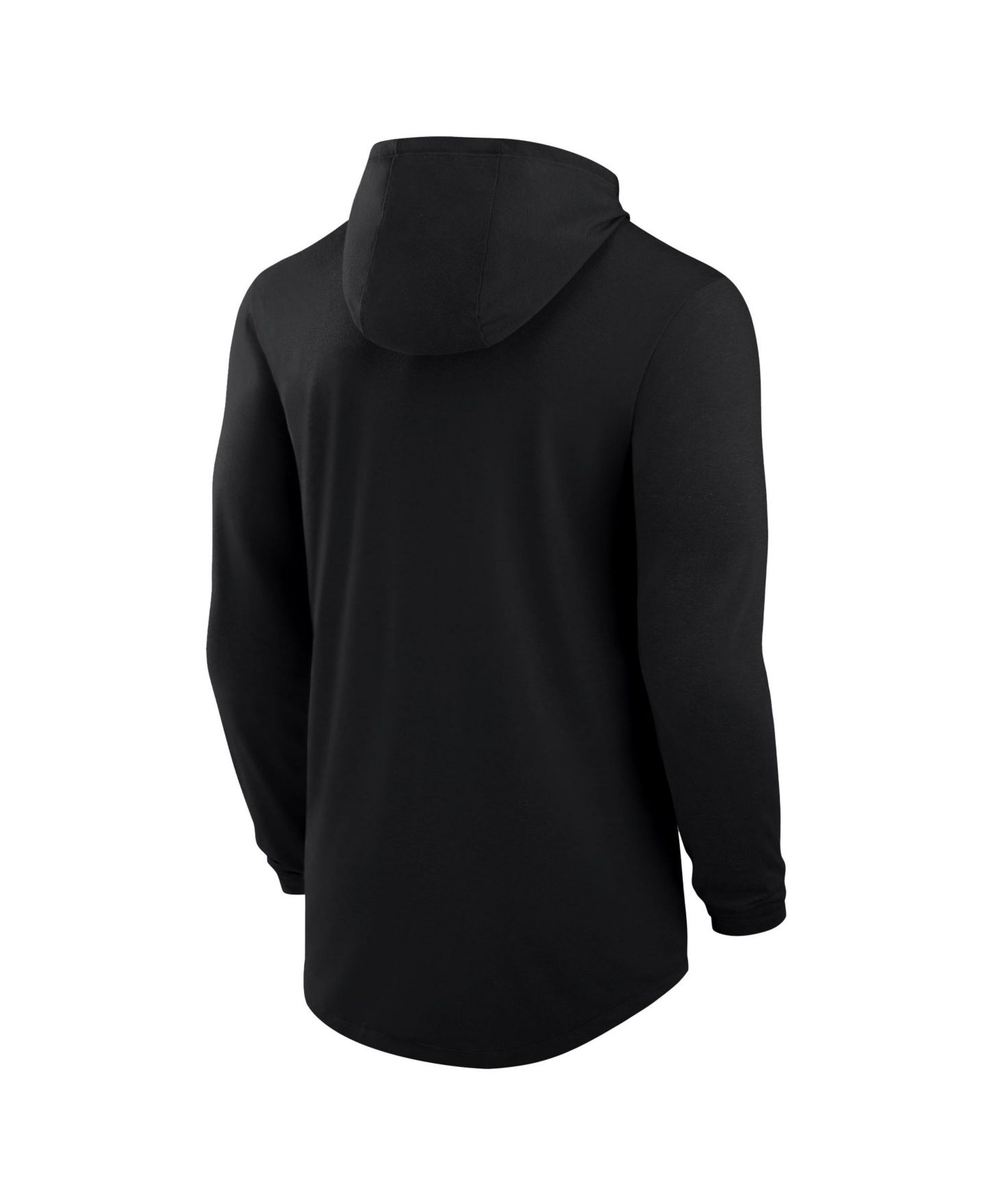 Мужская футболка Nike Black Boise State Broncos 2026 Coaches Collection Dri-FIT Long Sleeve Hooded — фото 3