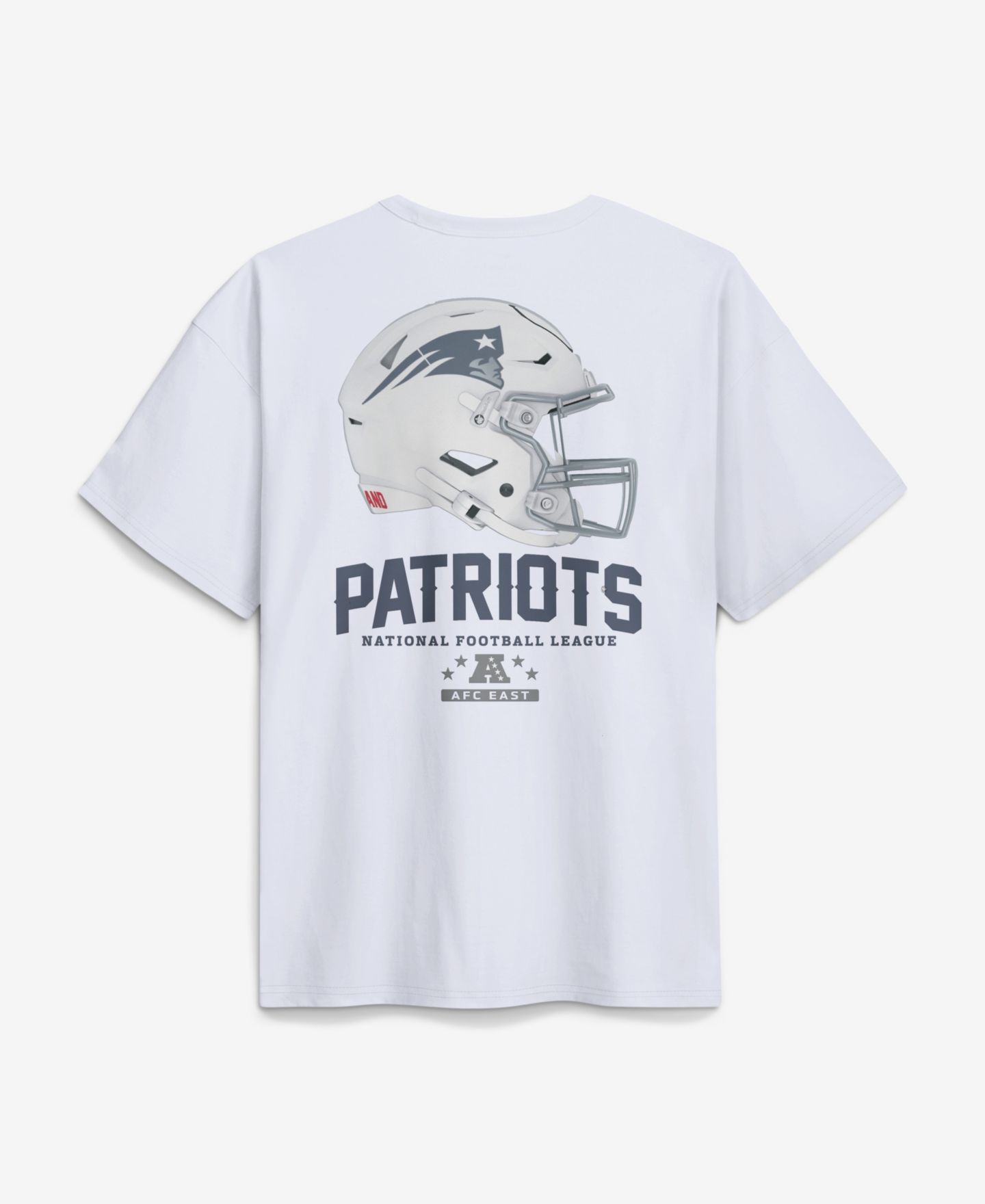 Мужская футболка Nike White New England Patriots Rivalries Collection Max90 — фото 5