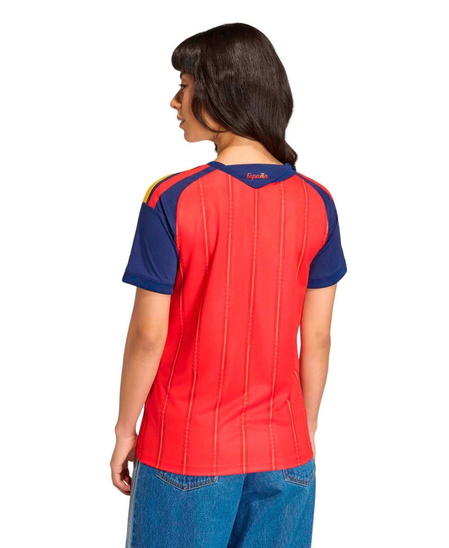 Женский топ adidas Red Spain National Team 2026 FIFA World Cup Champions Replica Jersey — фото 3