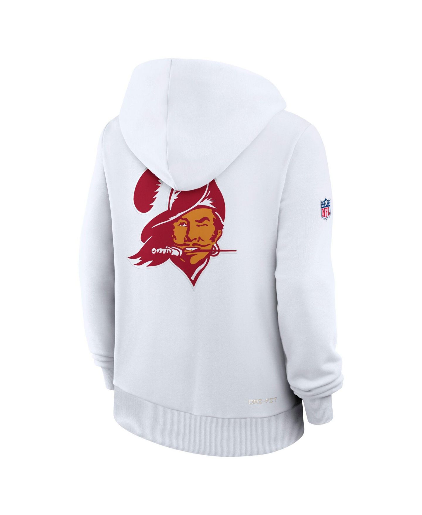 Женское худи Nike White Tampa Bay Buccaneers Sideline Standard Issue Alternate Dri-FIT — фото 5