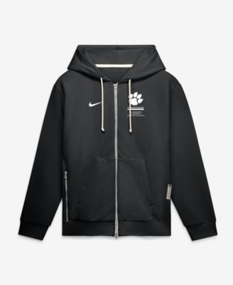 Men's  Black Clemson Tigers 2026 Sideline Standard Issue Dri-FIT Full-Zip Hoodie