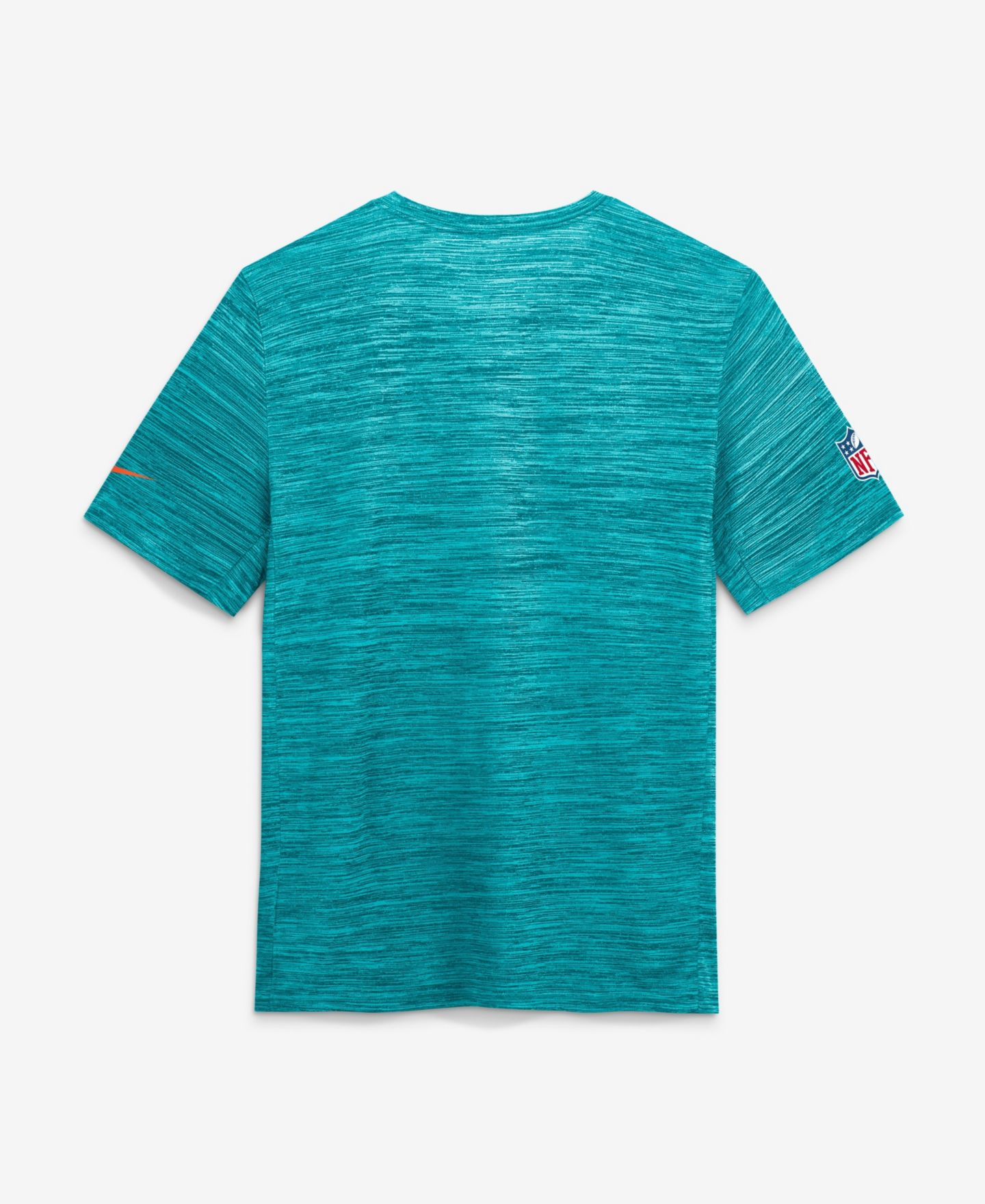 Мужская футболка Nike Aqua Miami Dolphins Rivalries Collection Sideline Velocity — фото 2