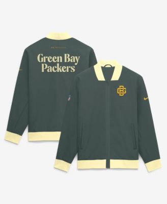 Men's  Green Green Bay Packers 2026 Rivalries Collection Sideline Bomber Jacket