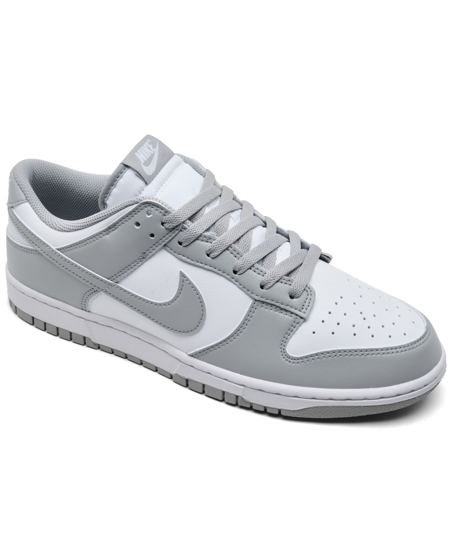 Мужские кроссовки Nike Dunk Low Retro Lifestyle, цвет: Белый / Серый — фото 1