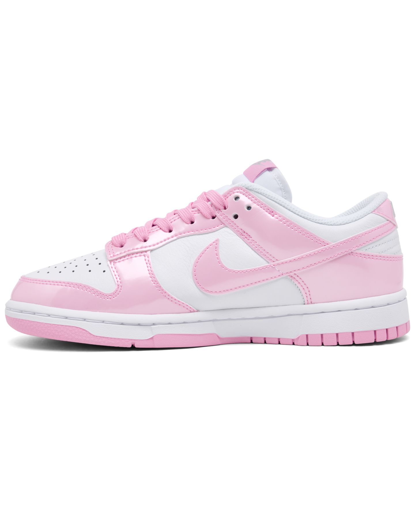 Женские кроссовки Nike Dunk Low SE Lifestyle, цвет: Белый / Розовый — фото 3