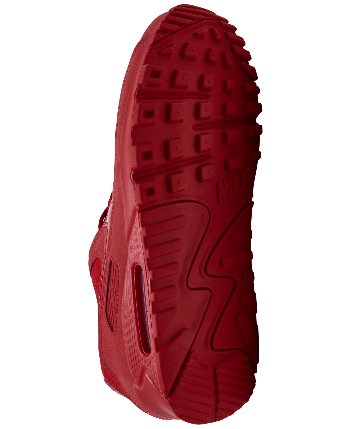 Женские кроссовки Nike Air Max 90 Lifestyle, цвет: Красный — фото 6