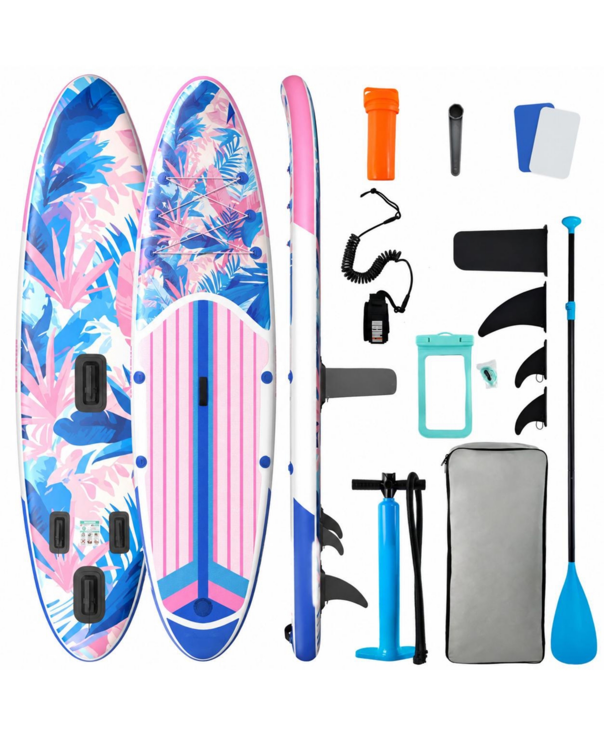 Furlihong Inflatable Stand Up Paddle Board With Complete Sup Accessories 3 Year Warranty Stable Durable For All Skill Levels