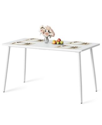 Modern Dining Table for 4 to 6 People for Kitchen and Dining Room