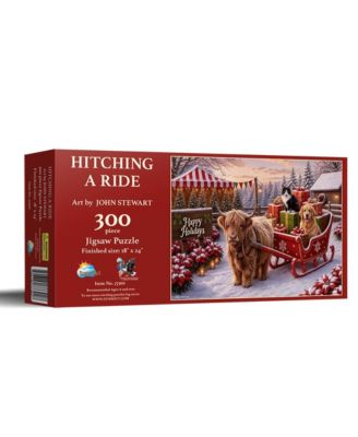 Hitching a Ride 300-Piece Jigsaw Puzzle, Ages 15+