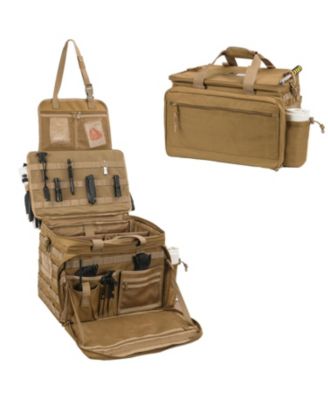 Patrol Law Enforcement Gear Car Front Seat Organizer Bag With Molle System