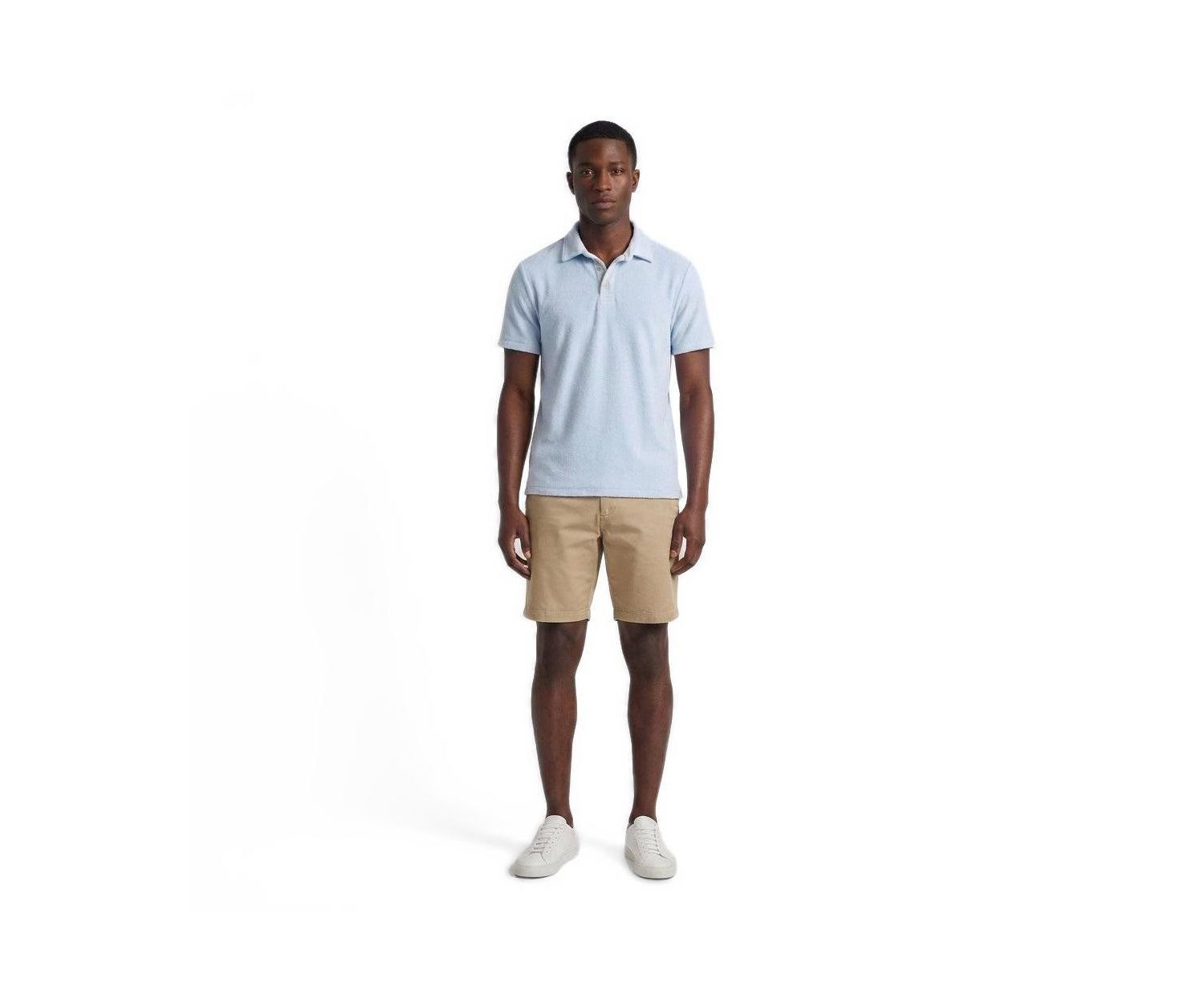 Men's Ryan Short-Sleeve Saltwater Terry Polo Shirt
