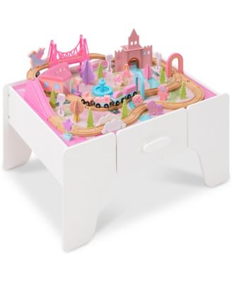 Princess Reversible Train Table with Storage