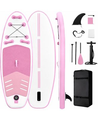 Inflatable Stand Up Paddle Board Anti Slip Eva Deck Complete Accessories
