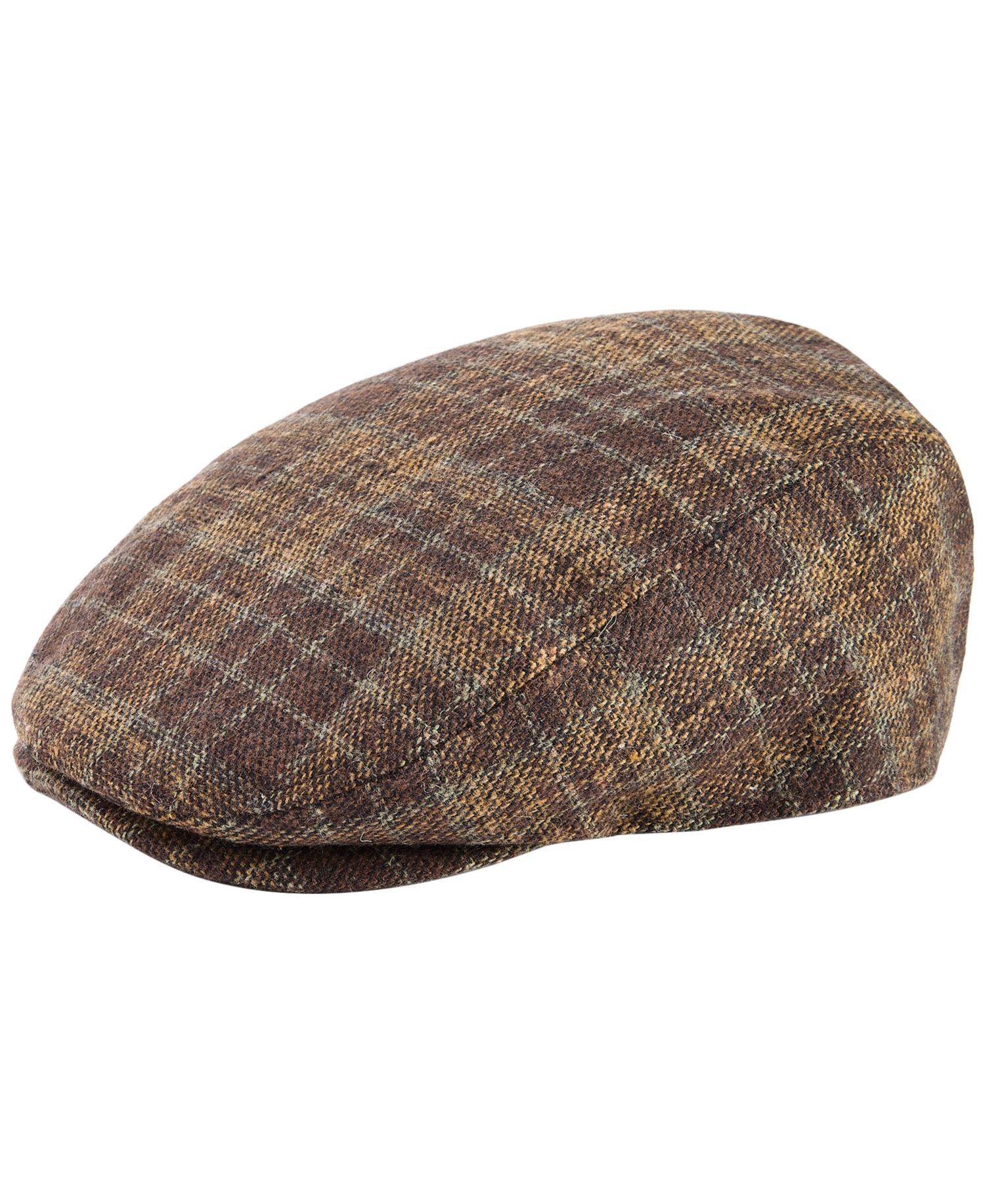 Men's Plaid Woven Ivy Cap