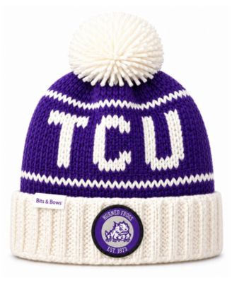 Toddler TCU Horned Frogs Knit Pom-Pom Beanie
