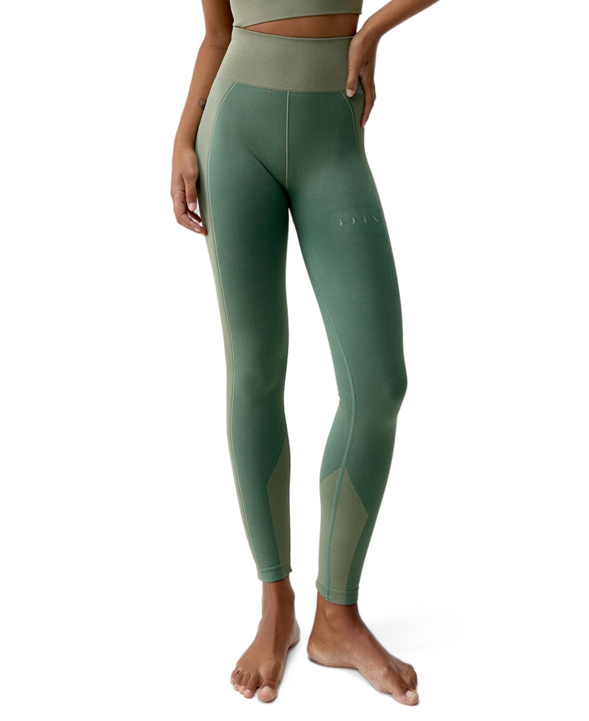 Born Living Yoga Women's Buddha Seamless High Rise Sport Legging