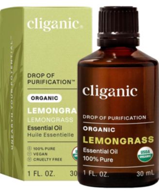 Organic Lemongrass Essential Oil - 1 oz