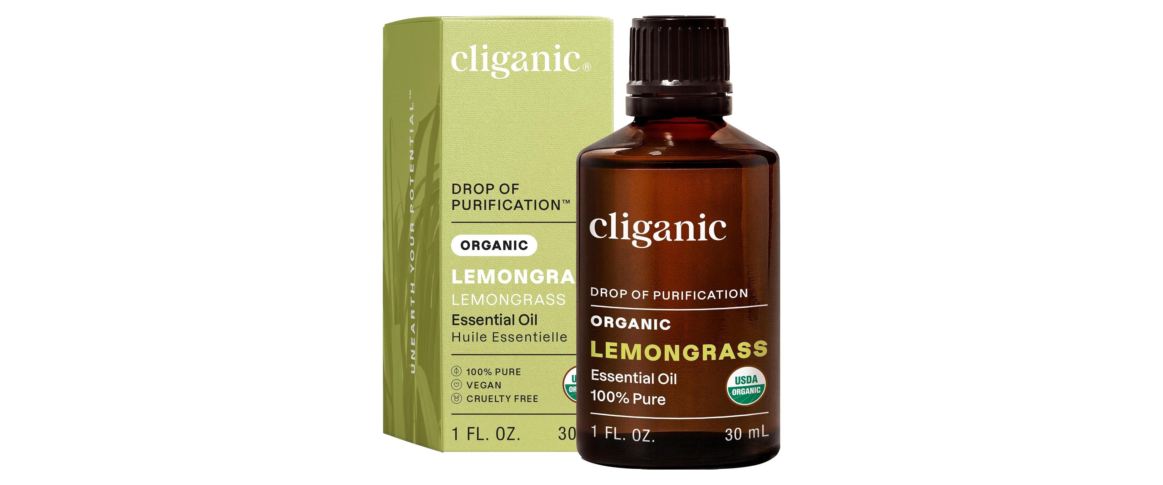 Organic Lemongrass Essential Oil