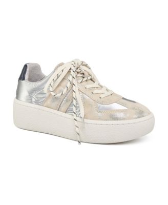Women's Daphne Platform Suede Memory Foam Sneakers