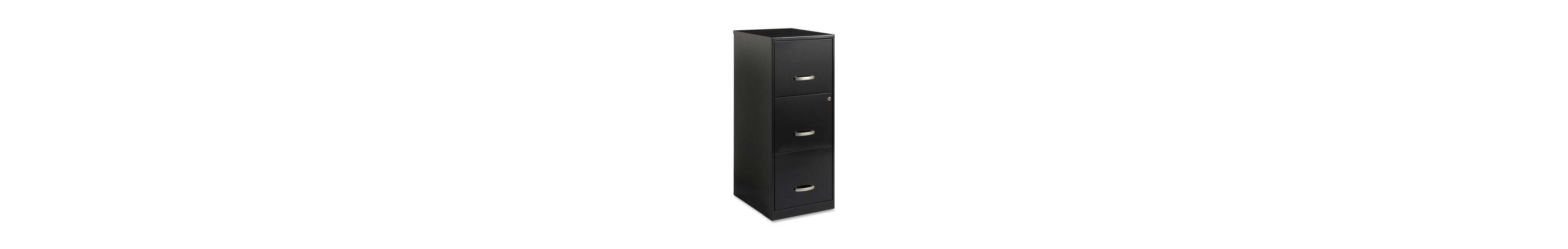 Slickblue 3 Drawer Metal Filing Cabinet for Home Office