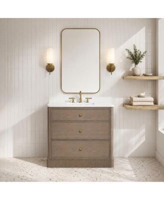 Jane 36" Bathroom Vanity Smoked 