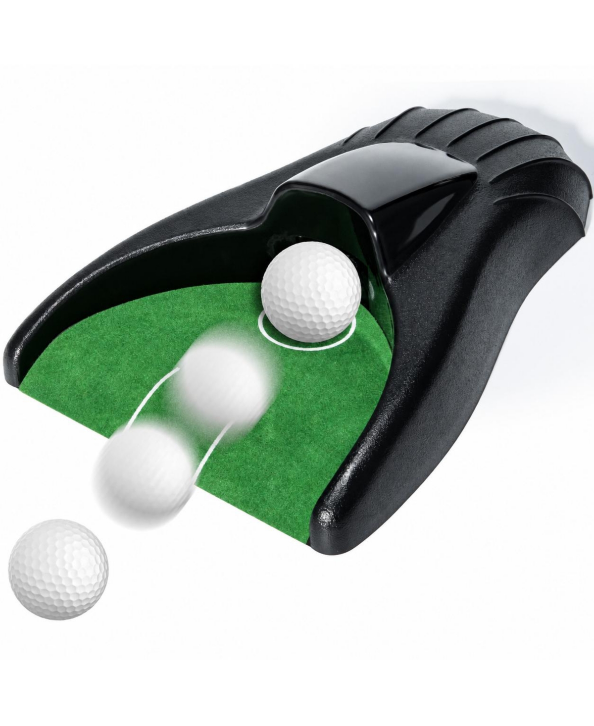 Magicorange Portable Auto Return Golf Putting Practice Mat For Home Office Parties