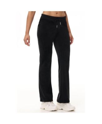 Women's OG Bling Track Pant Velour Y2K Bootcut Pants
